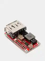 Понижающий модуль, вход 6-24V, выход 5V, USB разъём до 3А