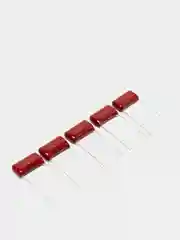 5 штук, конденсатор пленочный 0.1uf, 630v, 0.1мкф, 630В, 10%, CL21/JB, 100nF, 100нФ