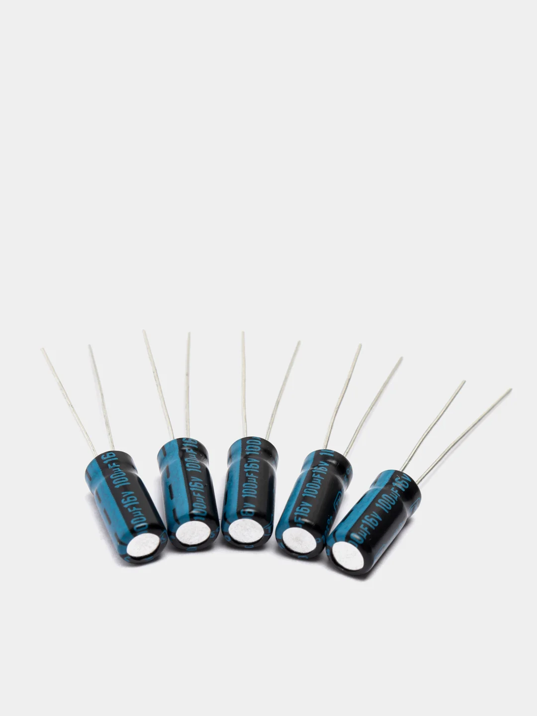 5 штук 100мкФ 16в Конденсатор электролитический 100UF 16V 105C 5х11 TK JAMICON