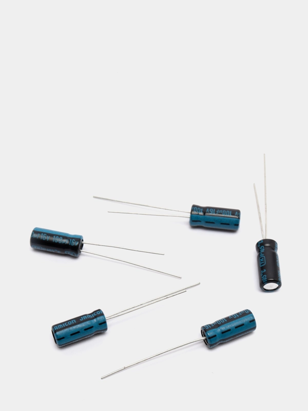 5 штук 100мкФ 16в Конденсатор электролитический 100UF 16V 105C 5х11 TK JAMICON