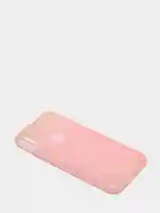Розовый чехол для iPhone XR, прозрачный, силиконовый, со стразами