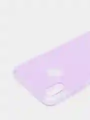 Пурпурный чехол для iPhone XR, прозрачный, силиконовый, со стразами