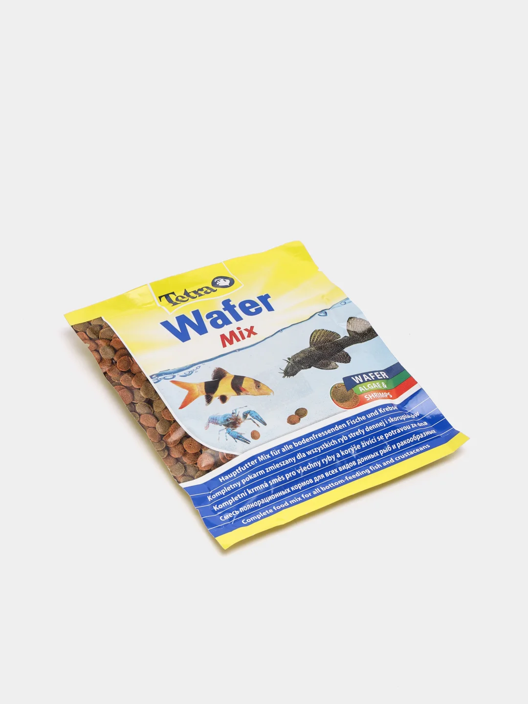 Tetra WaferMix корм-чипсы для всех донных рыб и ракообразных, 15 г