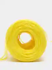 Желтый пряжа для вязния мочалок (полипропилен)