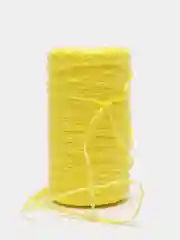 Желтый пряжа для вязния мочалок (полипропилен)
