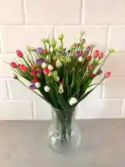 Тёмно-розовый искусственные цветы "Розочки"