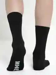 Черный носки мужские с принтом "Пива мне!", черные
