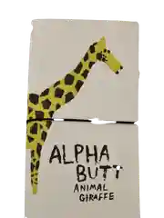 Белый блокнот / Блокнот ALPHA BUTT