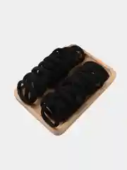 Черный резинки для волос