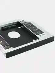 Переходник салазки для дополнительного HDD (optibay) в отсек CD / DVD SATA 12.7 mm