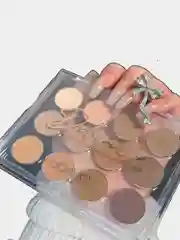 Коралловый тени для век 12 цветов