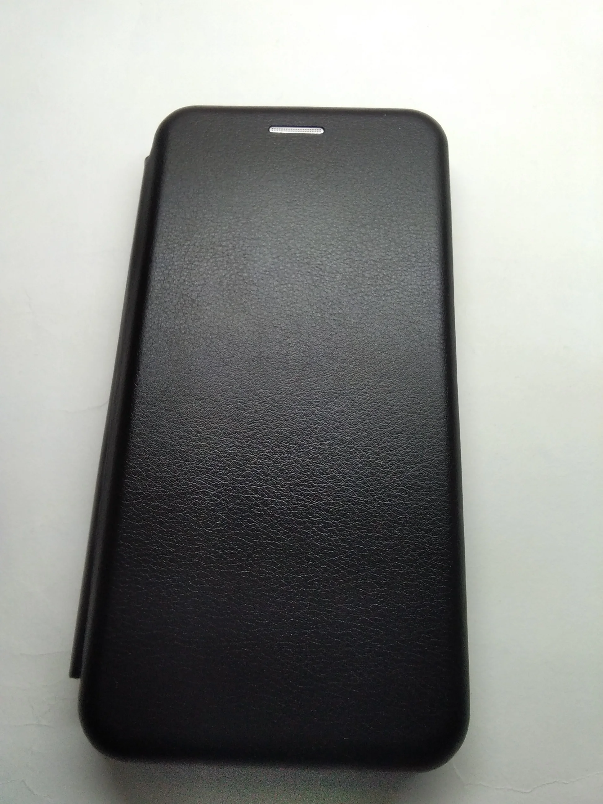 Черный чехол книжка Samsung S10