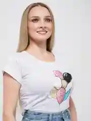 Прозрачный футболка женская с рисунком