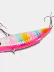 Серебряный раттлин Vib, 8 см, 11.8 г