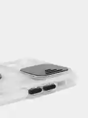 Чехол для IPhone 11, глянцевый, полупрозрачный, с защитой для камеры