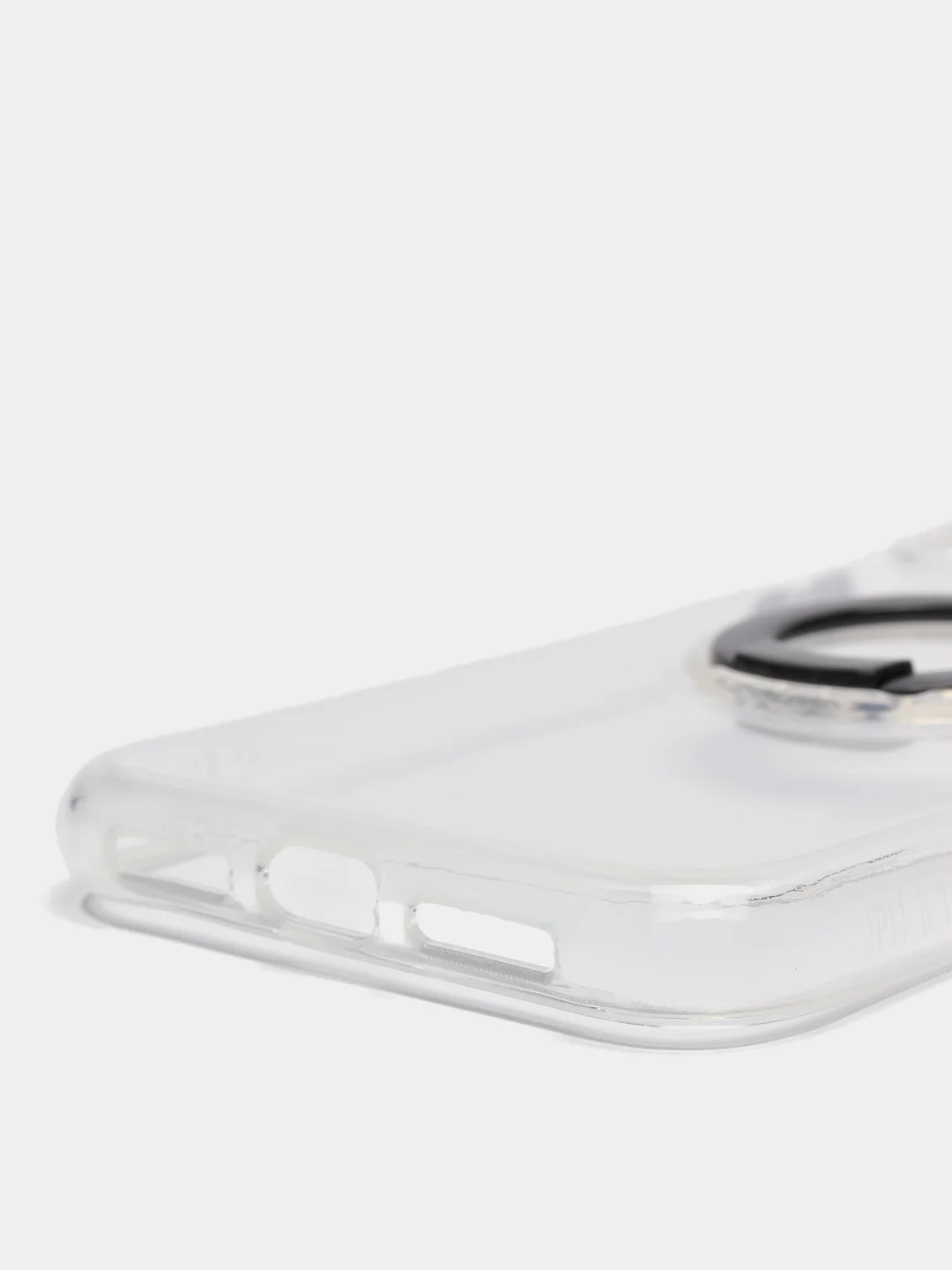 Чехол для IPhone 11, глянцевый, полупрозрачный, с защитой для камеры