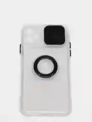 Чехол для IPhone 11, глянцевый, полупрозрачный, с защитой для камеры