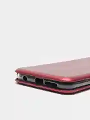 Багровый чехол-книжка для Honor 9