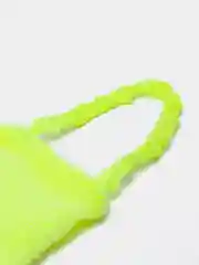 Лимонный мочалка мелкие ячейки