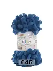 Морской пряжа турецкая Alize Puffy