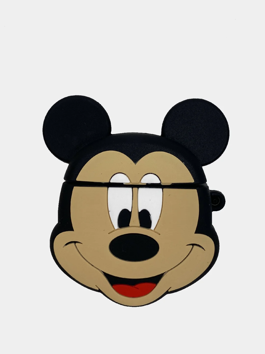 Мятный cиликоновый чехол для Airpods 1,2/Pro  игрушка с карабином