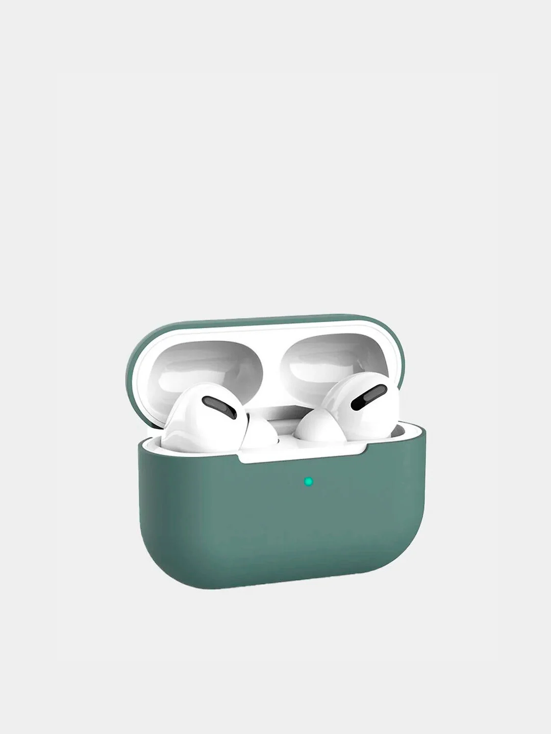 Зеленый силиконовый чехол для AirPods Pro