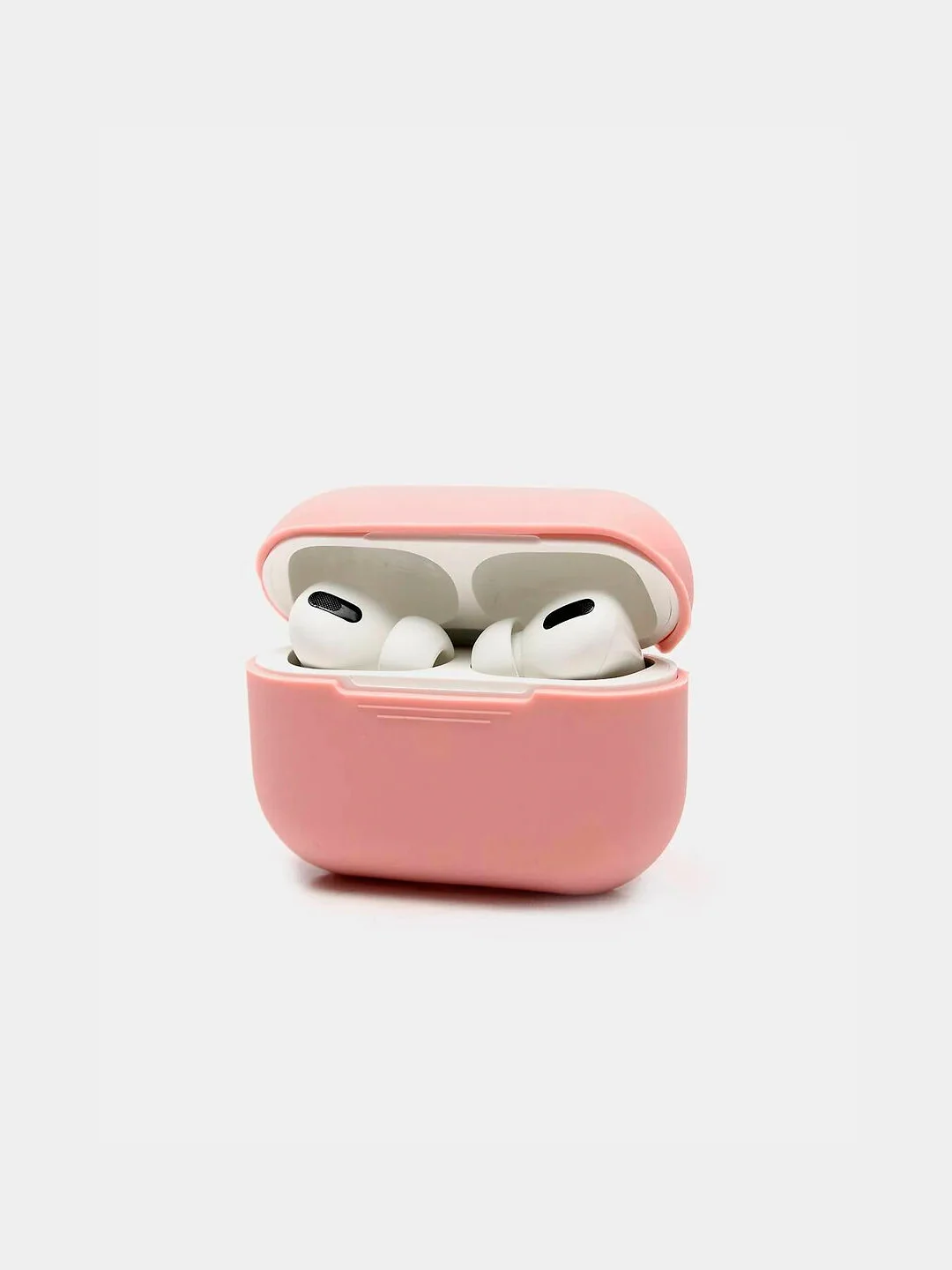 Розовый силиконовый чехол для AirPods Pro
