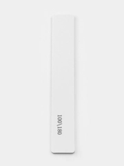 Прямоугольная пилка для ногтей Zebo Professional, 100-180 грит
