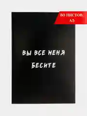 Блокнот для записей необычный, ежедневник 80 листов, А5
