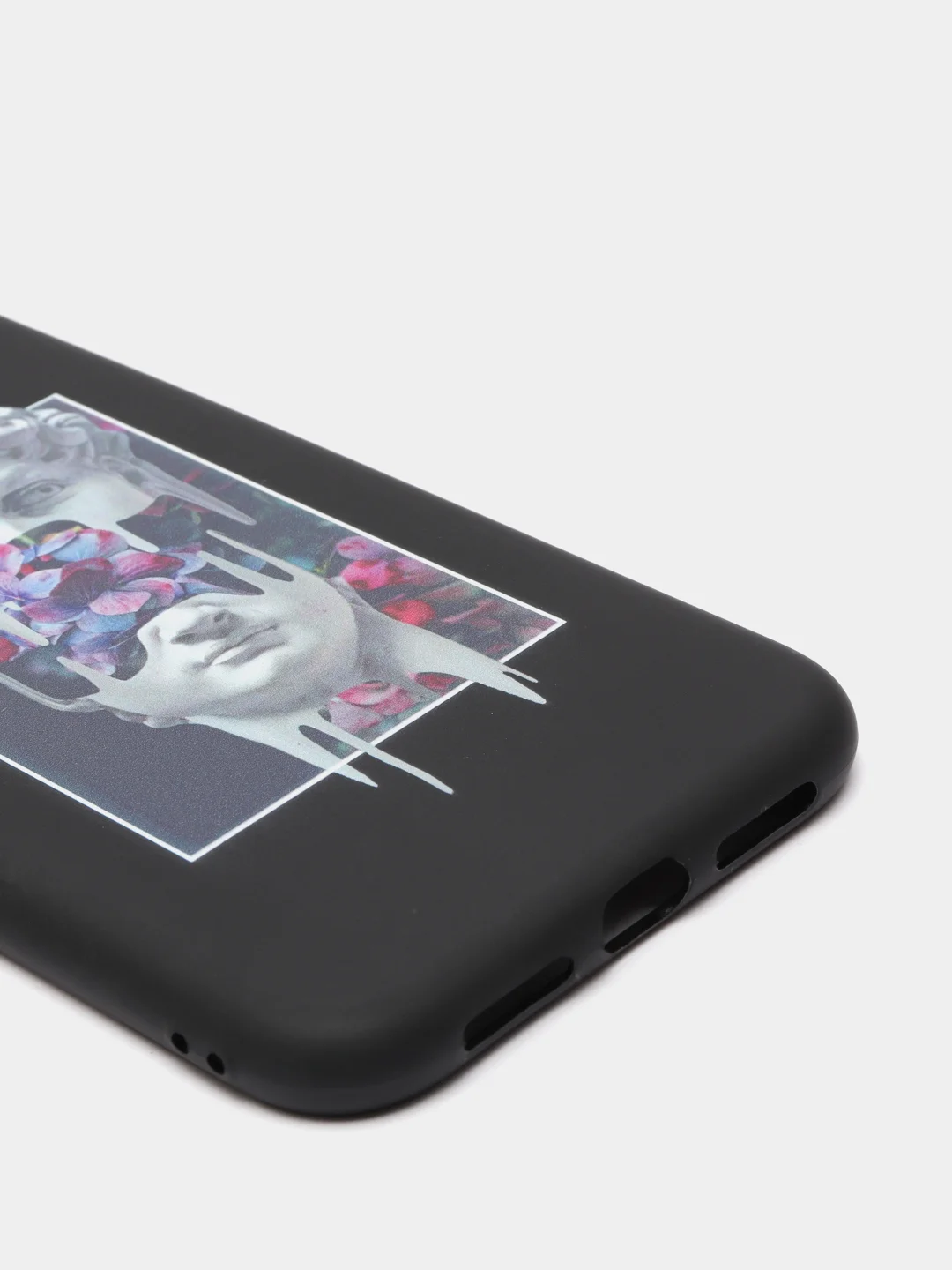Серебряный силиконовый чехол "Арт" для IPhone, айфон 6s/6Plus/7/8/Plus/SE2/X/XS/Max/XR/12/pro max