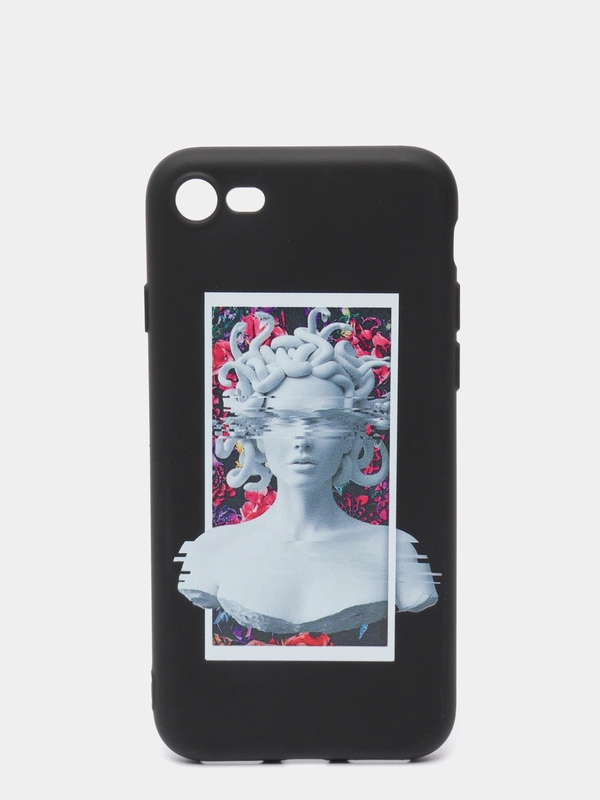 Силиконовый чехол "Арт" для IPhone, айфон 6s/6Plus/7/8/Plus/SE2/X/XS/Max/XR/12/pro max