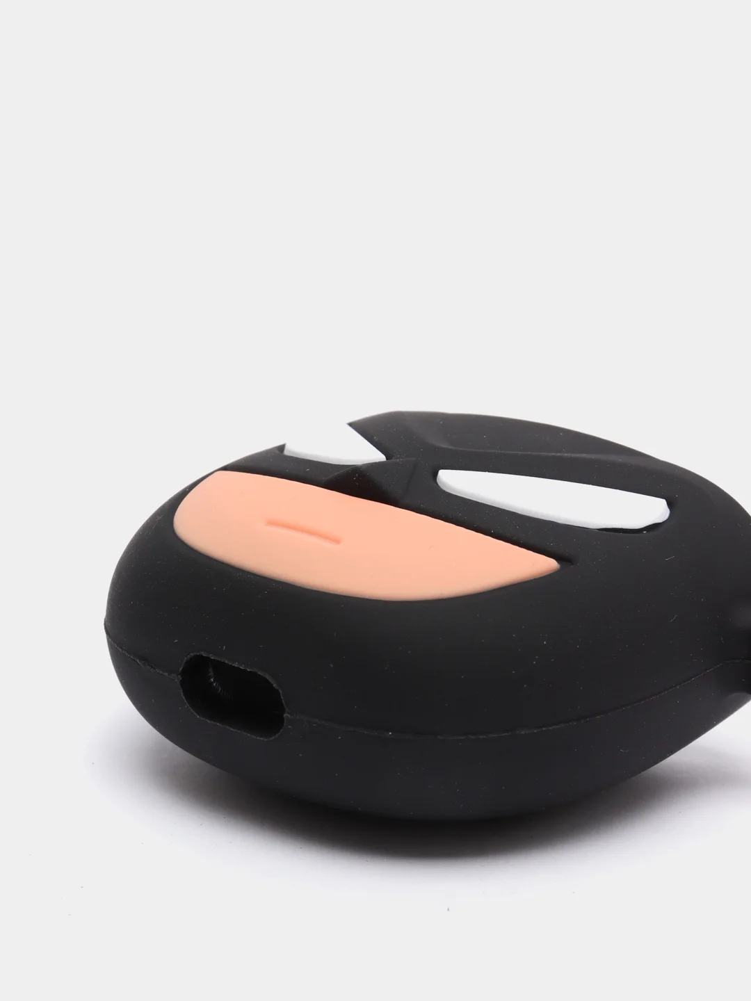 Тёмно-серый чехол-игрушка для наушников AirPods 1,2 (Эирподс 1,2 Аирподс 1,2)