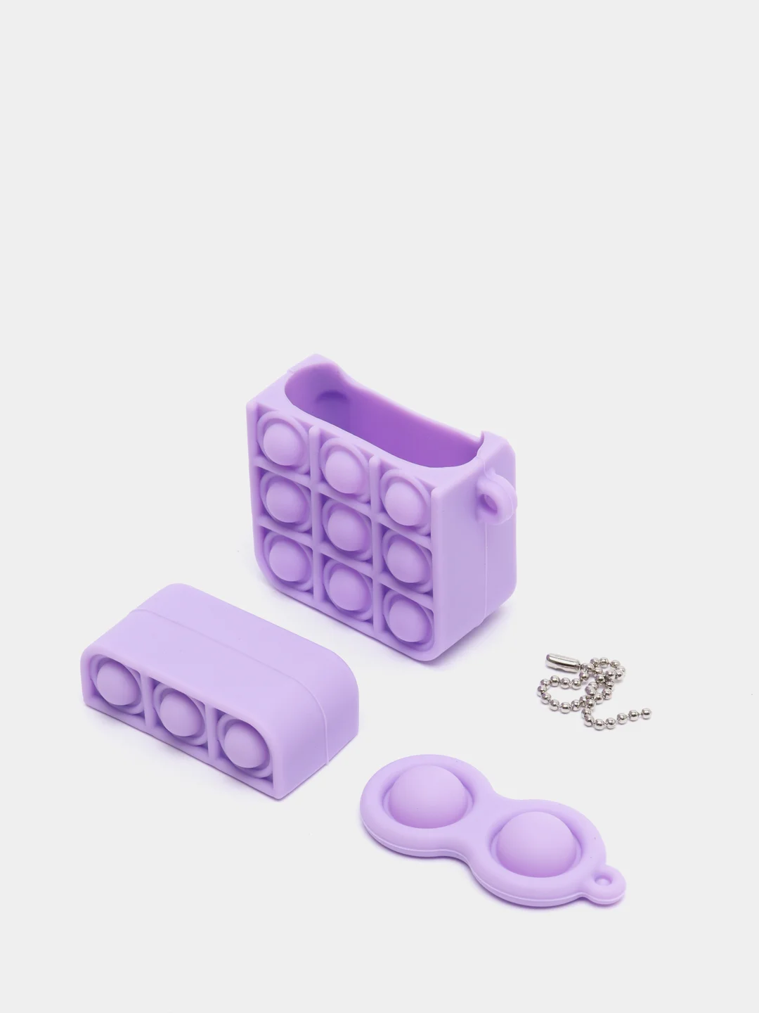 Фуксия чехол-игрушка для наушников AirPods 1,2 (Эирподс 1,2 Аирподс 1,2)