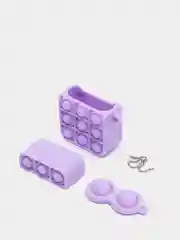 Фуксия чехол-игрушка для наушников AirPods 1,2 (Эирподс 1,2 Аирподс 1,2)