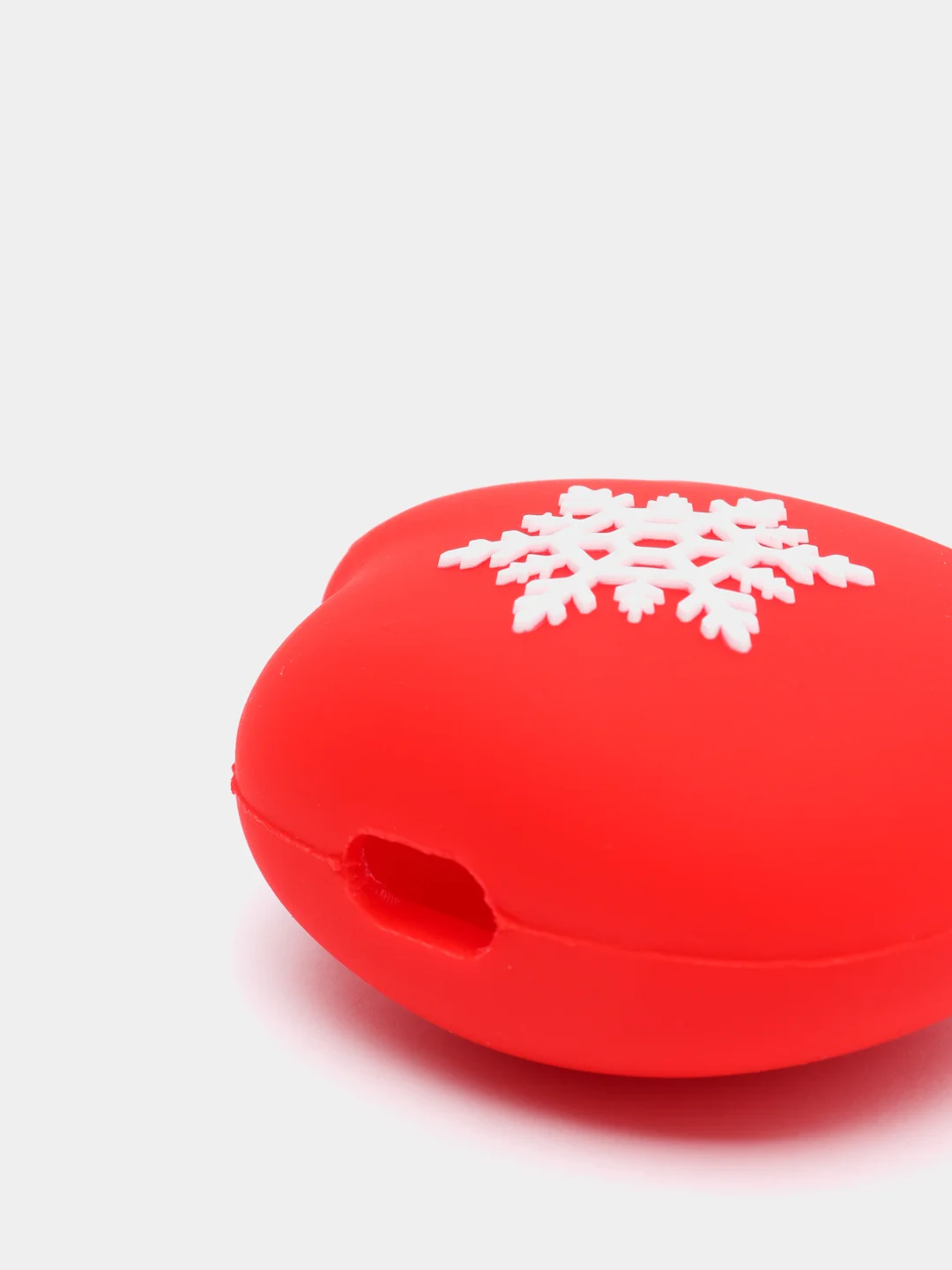 Багровый чехол-игрушка для наушников AirPods 1,2 (Эирподс 1,2 Аирподс 1,2)