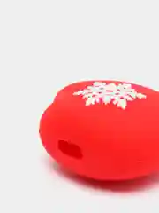 Багровый чехол-игрушка для наушников AirPods 1,2 (Эирподс 1,2 Аирподс 1,2)