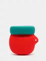 Багровый чехол-игрушка для наушников AirPods 1,2 (Эирподс 1,2 Аирподс 1,2)
