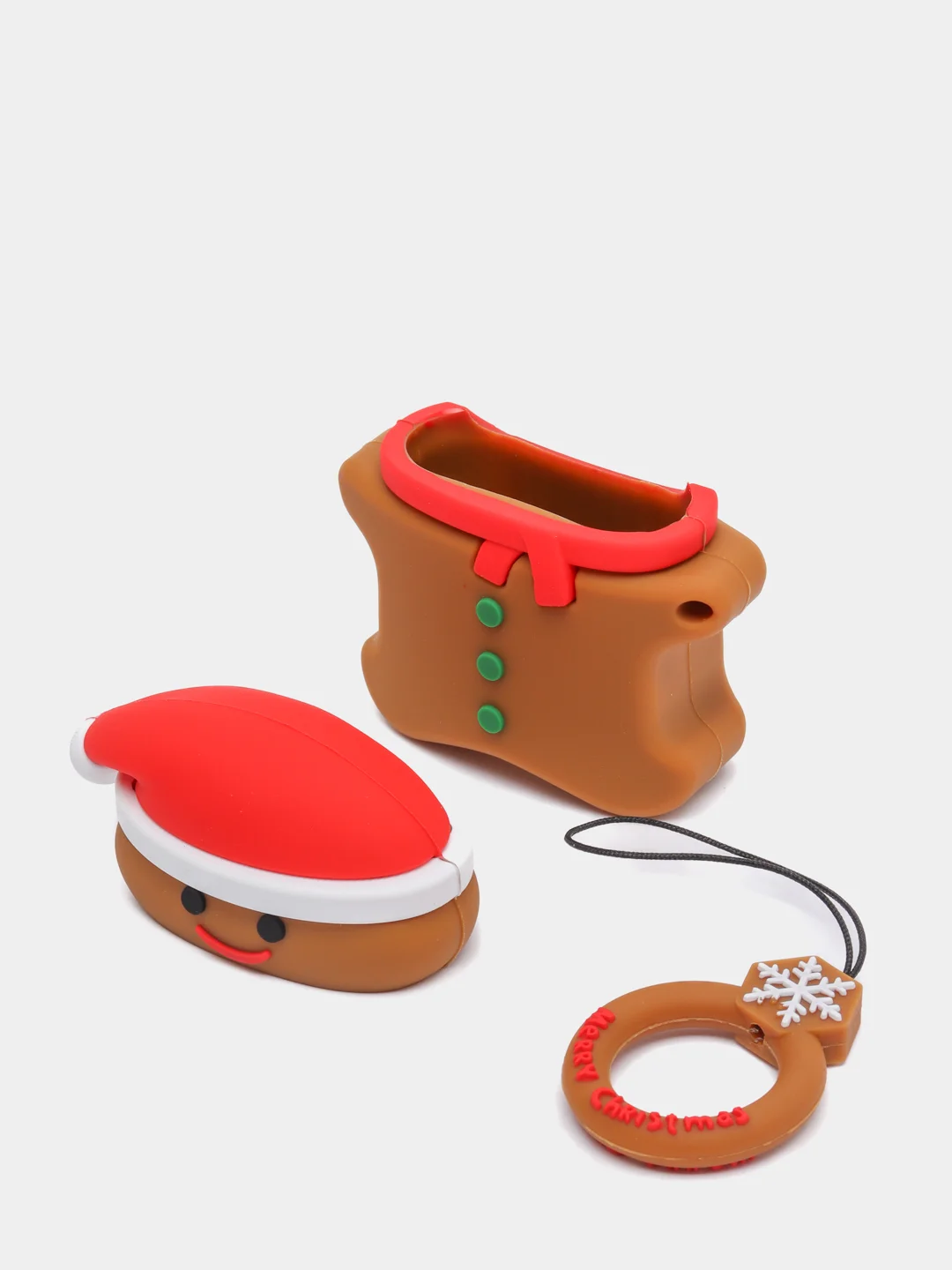 Голубой чехол-игрушка для наушников AirPods 1,2 (Эирподс 1,2 Аирподс 1,2)