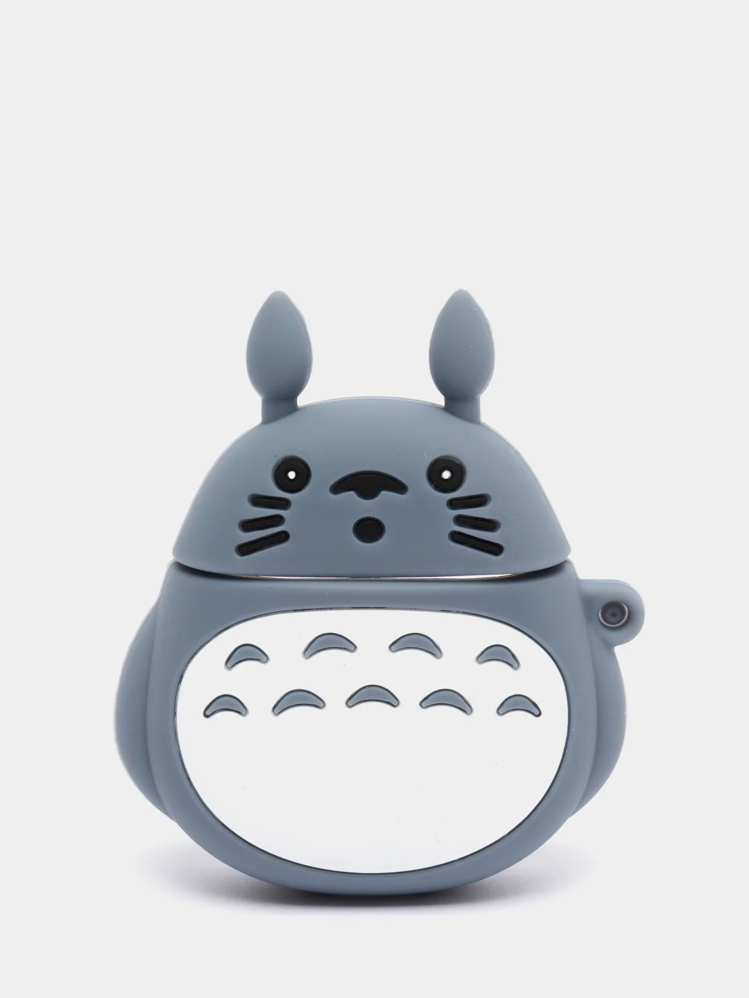 Серый металлик чехол-игрушка для наушников AirPods 1,2 (Эирподс 1,2 Аирподс 1,2)