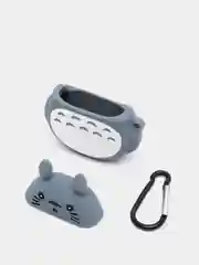 Серый металлик чехол-игрушка для наушников AirPods 1,2 (Эирподс 1,2 Аирподс 1,2)