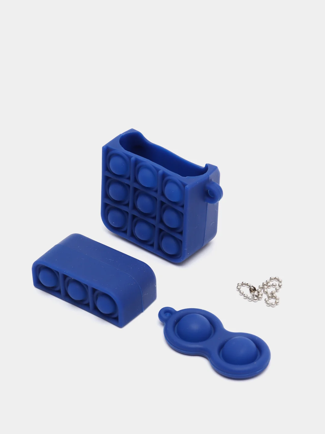 Синий чехол-игрушка для наушников AirPods 1,2 (Эирподс 1,2 Аирподс 1,2)