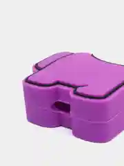 Аметистовый чехол-игрушка для наушников AirPods 1,2 (Эирподс 1,2 Аирподс 1,2)