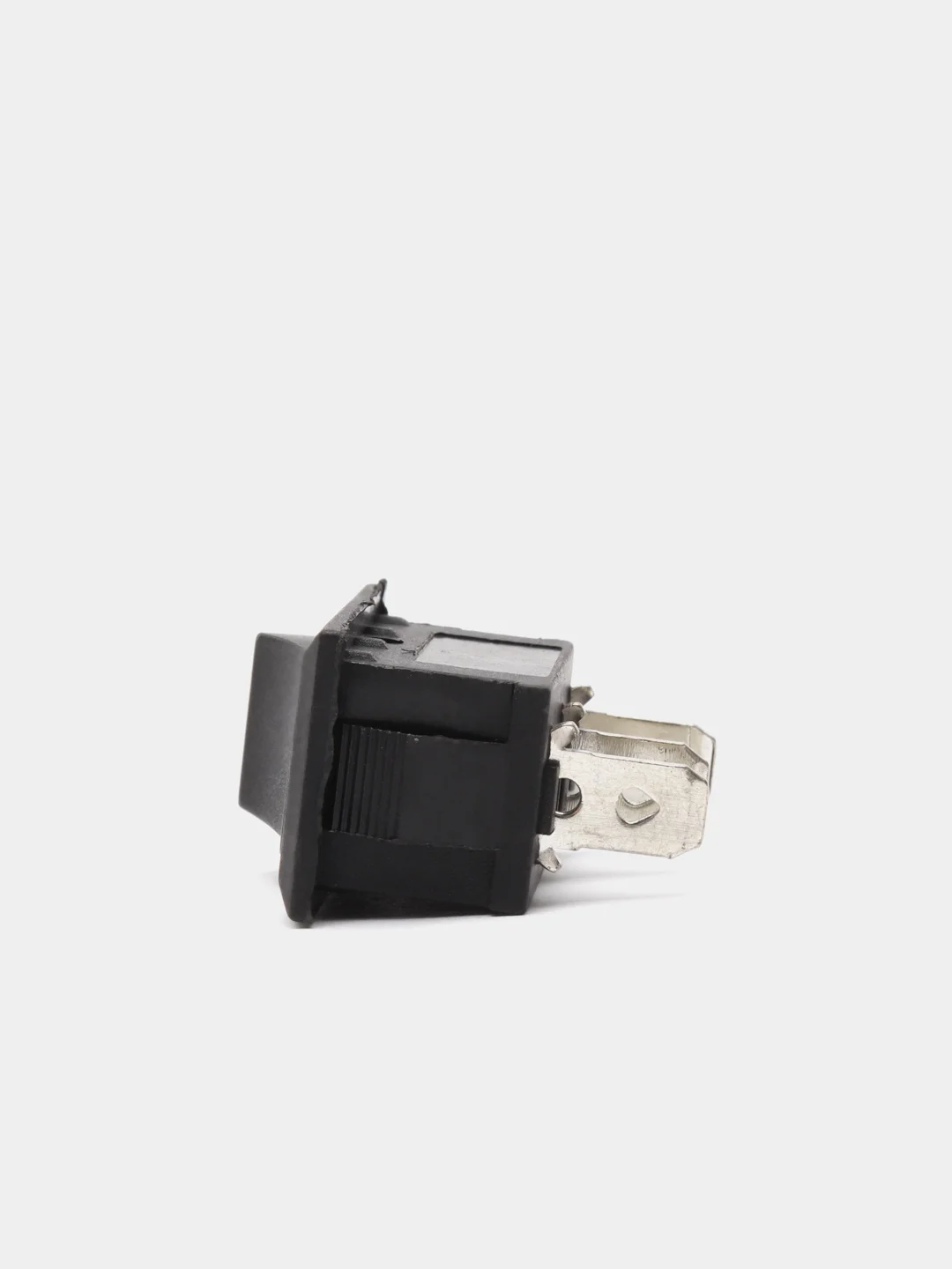 Переключатель KCD1-101 on-on 6A 250VAC, черный, 3 контакта