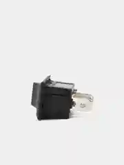 Переключатель KCD1-101 on-on 6A 250VAC, черный, 3 контакта