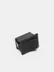 Переключатель KCD1-101 on-on 6A 250VAC, черный, 3 контакта