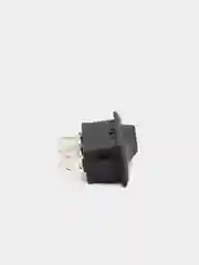 Переключатель KCD1-101 on-on 6A 250VAC, черный, 3 контакта