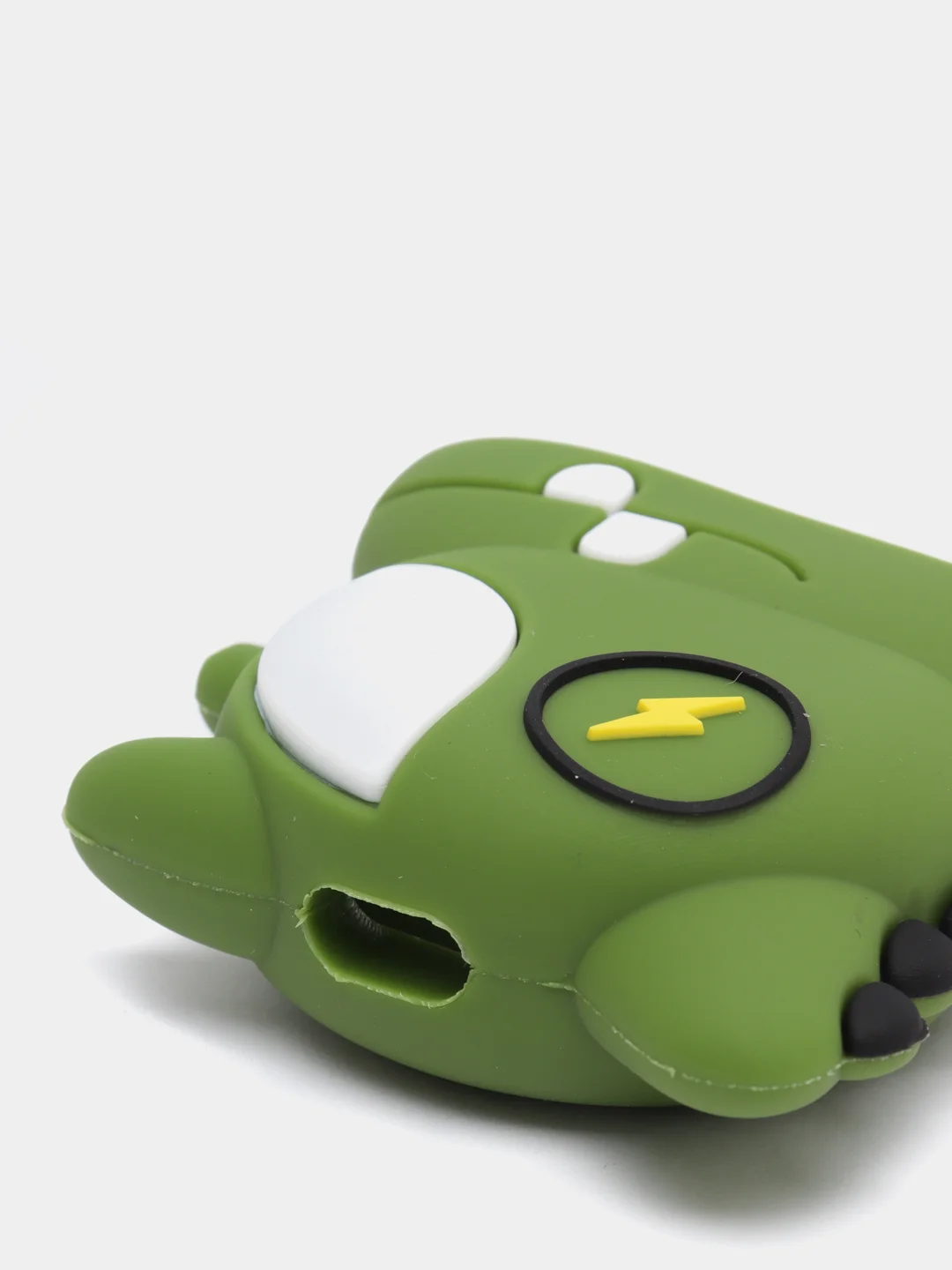 Оливковый чехол-игрушка для наушников AirPods 1,2 (Эирподс 1,2 Аирподс 1,2)