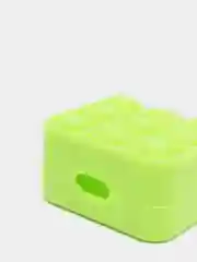 Салатовый чехол-игрушка для наушников AirPods 1,2 (Эирподс 1,2 Аирподс 1,2)