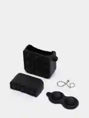 Тёмно-коричневый чехол-игрушка для наушников AirPods 1,2 (Эирподс 1,2 Аирподс 1,2)