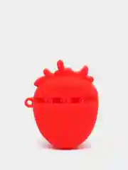 Тёмно-розовый чехол-игрушка для наушников AirPods 1,2 (Эирподс 1,2 Аирподс 1,2)